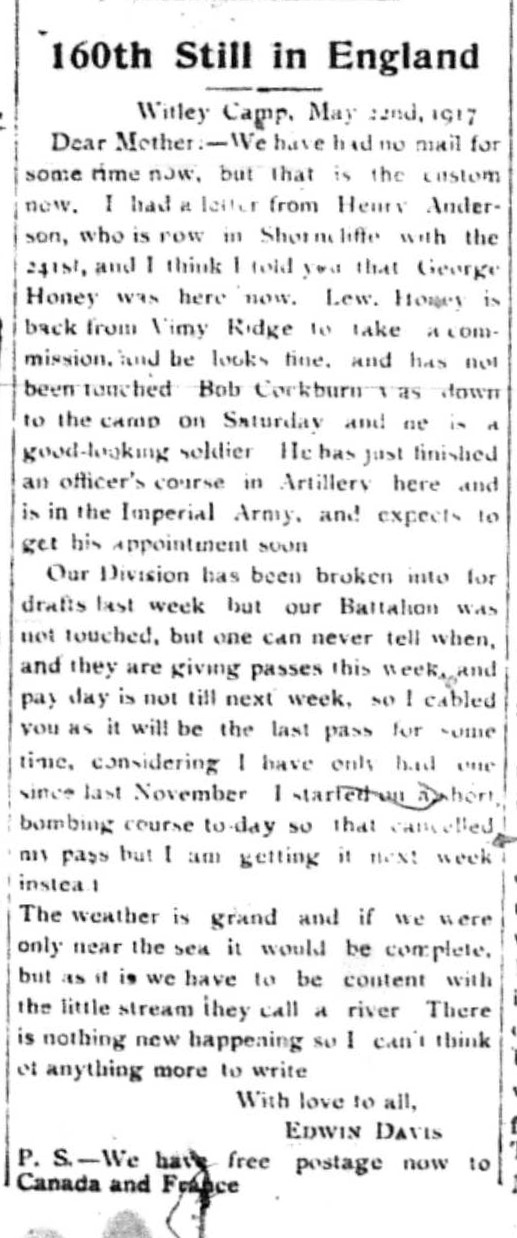 The Beacon Southampton, June 14, 1917